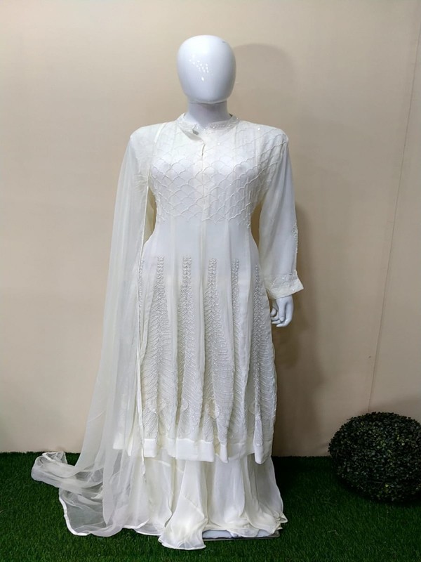 Anarkali with skirt