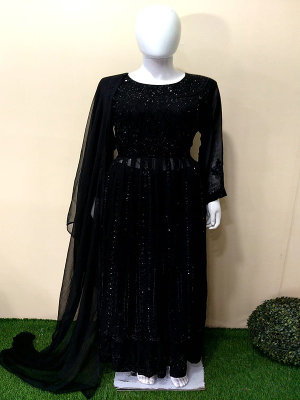 Anarkali with skirt